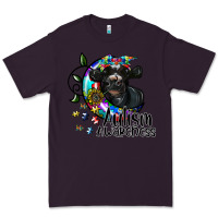 Plum autism awareness Premium Tee - SublimationCraftShop