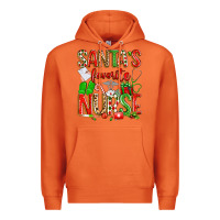 Carrot santa's favorite nurse Premium Hoodie - texasbilliewilder