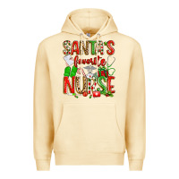 Pina Colada santa's favorite nurse Premium Hoodie - texasbilliewilder