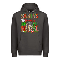 Smoke santa's favorite nurse Premium Hoodie - texasbilliewilder