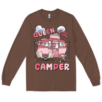 Chestnut queen of the camper Long Sleeve Tee - MaliasSmallBusiness