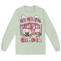 Matcha queen of the camper Long Sleeve Tee - MaliasSmallBusiness