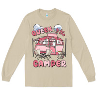 Mushroom queen of the camper Long Sleeve Tee - MaliasSmallBusiness