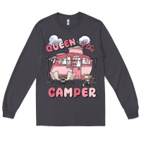 Smoke queen of the camper Long Sleeve Tee - MaliasSmallBusiness