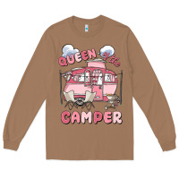 Toasted Coconut queen of the camper Long Sleeve Tee - MaliasSmallBusiness