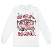 White queen of the camper Long Sleeve Tee - MaliasSmallBusiness