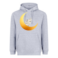 Heather Grey Howling Wolf Heavyweight Hoodie - Bettercallsaul