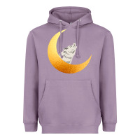 Lavender Howling Wolf Heavyweight Hoodie - Bettercallsaul