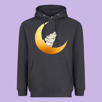 Howling Wolf Heavyweight Hoodie Designed By Bettercallsaul