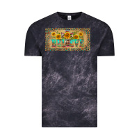 Cloud Black western believe leopard aztek license plate template Vintage Tee - BarkalooDesign