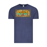 Vintage Denim western believe leopard aztek license plate template Vintage Tee - BarkalooDesign