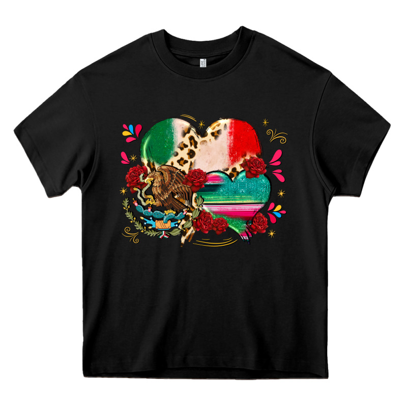 Mexican Hearts Heavy Core Tee by CTS Tumbler Store | Teevron