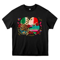 Black mexican hearts Heavy Core Tee - CTS Tumbler Store