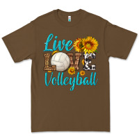 Cacao live love volleyball Premium Tee - HRA Design Shop