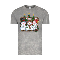 Cloud Rock christmas snowman Vintage Tee - AdoDesignShop