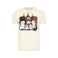 Vintage Arctic christmas snowman Vintage Tee - AdoDesignShop