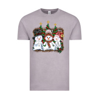 Vintage Zinc christmas snowman Vintage Tee - AdoDesignShop