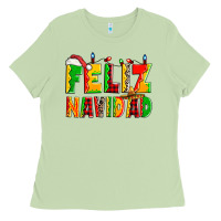 Matcha feliz navidad Ladies Tee - Zillion Design Studio