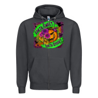 Smoke sorta sweet spooky Zipper Hoodie - BundleAndBundleShop
