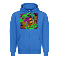 True Royal sorta sweet spooky Zipper Hoodie - BundleAndBundleShop