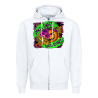 White sorta sweet spooky Zipper Hoodie - BundleAndBundleShop
