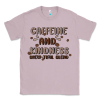 Lilac caffeine & kindness Classic Tee - MaliasSmallBusiness