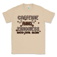 Mushroom caffeine & kindness Classic Tee - MaliasSmallBusiness