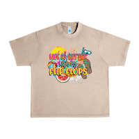 French Oak Life is better with my flip flops Urban Heavy Tee - NancyCooperArtShop