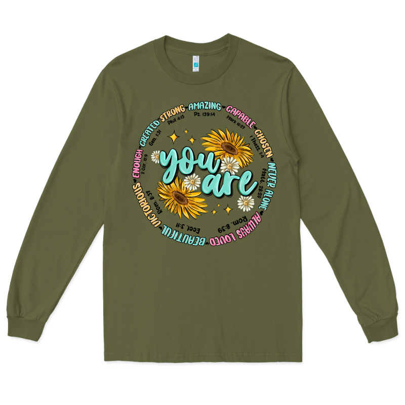 You Are Inspiration Long Sleeve Tee by MaliasSmallBusiness | Teevron