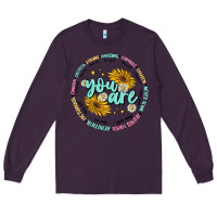 Plum you are inspiration Long Sleeve Tee - MaliasSmallBusiness