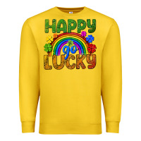 Lemon Happy go lucky LGBTQ+ Premium Sweatshirt - NancyCooperArtShop