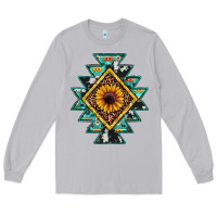 Moon Dust aztec leopard sunflower Long Sleeve Tee - JahusDesignShop
