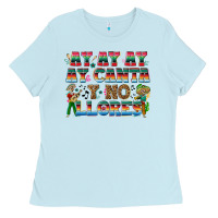 Baby Blue Ay Ay Ay Ay Canta y No Llores Ladies Tee - texasbilliewilder