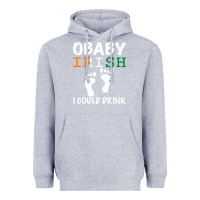 Heather Grey O' Baby Irish I Could Drink Heavyweight Hoodie - Bettercallsaul