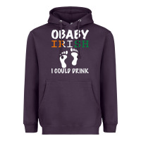 Plum O' Baby Irish I Could Drink Heavyweight Hoodie - Bettercallsaul