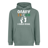Sage O' Baby Irish I Could Drink Heavyweight Hoodie - Bettercallsaul