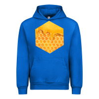 Cobalt honeycomb fa element Urban Hoodie - FaDigitalArtStudio