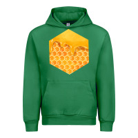 Emerald honeycomb fa element Urban Hoodie - FaDigitalArtStudio