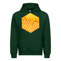 Foreset Green honeycomb fa element Urban Hoodie - FaDigitalArtStudio