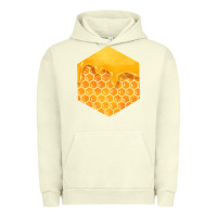 Pigment Pistachio honeycomb fa element Urban Hoodie - FaDigitalArtStudio