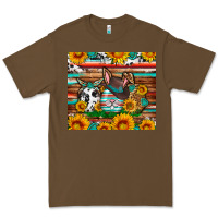 Cacao Easter eggs sunflower gemstone tumbler Easter Day Premium Tee - Neo Western