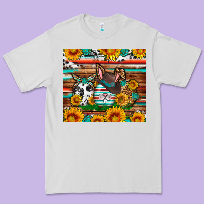 Easter Eggs Sunflower Gemstone Tumbler Easter Day Premium Tee Designed By Neo Western
