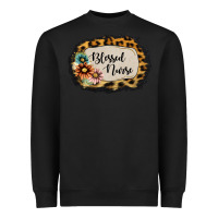 Black blessed nurse Heavyweight Sweatshirt - Jasminsmagicworld