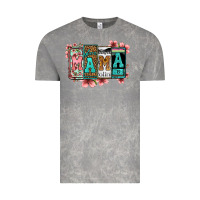 Cloud Rock license letters floral mama Vintage Tee - Jasminsmagicworld