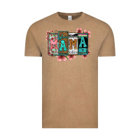 Vintage Coffee license letters floral mama Vintage Tee - Jasminsmagicworld