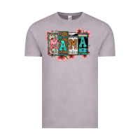 Vintage Zinc license letters floral mama Vintage Tee - Jasminsmagicworld