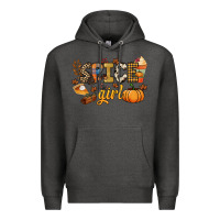 Charcoal Heather Spice girl Premium Hoodie - NancyCooperArtShop