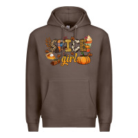 Coffee Spice girl Premium Hoodie - NancyCooperArtShop