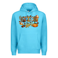 Ocean Blue Spice girl Premium Hoodie - NancyCooperArtShop