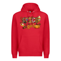Red Spice girl Premium Hoodie - NancyCooperArtShop